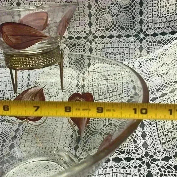 Vintage Glass Chip & Dip Set
Mid Century Modern Brown & Gold - Picture 16 of 16